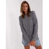 Wool Fashion Italia Megztinis-AT-SW-2338.14P-tamsiai pilkas