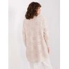 Wool Fashion Italia Megztinis-AT-SW-23401-A.39-smėlio spalvos