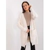 Wool Fashion Italia Megztinis-AT-SW-23401-A.39-šviesiai smėlio spalvos