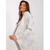 Wool Fashion Italia Megztinis-AT-SW-23401-A.86-šviesiai pilkas