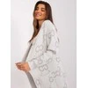 Wool Fashion Italia Megztinis moterims AT-SW-23401-A.86, šviesiai pilkas