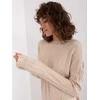 Wool Fashion Italia Megztinis-AT-SW-2340.10-šviesiai smėlio spalvos