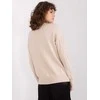 Wool Fashion Italia Megztinis-AT-SW-2340.10-šviesiai smėlio spalvos