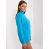 Wool Fashion Italia Megztinis-AT-SW-23401.97P-mėlynas
