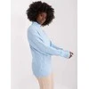 Wool Fashion Italia Megztinis-AT-SW-23401.97P-mėlynas