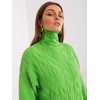 Wool Fashion Italia Megztinis-AT-SW-23401.97P-šviesiai žalias