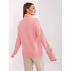Wool Fashion Italia Megztinis-AT-SW-23401.97P-šviesiai rožinis