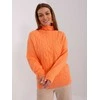 Wool Fashion Italia Megztinis-AT-SW-23401.97P-šviesiai oranžinis