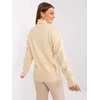 Wool Fashion Italia Megztinis-AT-SW-23401.97P-šviesiai smėlio spalvos