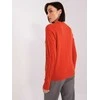 Wool Fashion Italia Megztinis-AT-SW-2340.43-tamsiai oranžinis