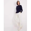 Wool Fashion Italia Megztinis-AT-SW-2340.80 - tamsiai mėlynas