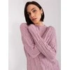 Wool Fashion Italia Megztinis-AT-SW-2340.80-šviesiai violetinis