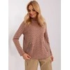 Wool Fashion Italia Megztinis-AT-SW-2341.00P-šviesiai rudas