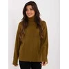 Wool Fashion Italia Megztinis-AT-SW-2342-1,35-alyvuogių