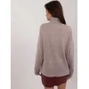 Wool Fashion Italia Megztinis-AT-SW-2342-1,35-smėlio spalvos