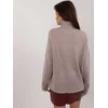 Wool Fashion Italia Megztinis-AT-SW-2342-1,35-smėlio spalvos