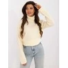 Wool Fashion Italia Megztinis-AT-SW-2342-1,35-šviesiai geltonas