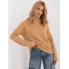Wool Fashion Italia Megztinis-AT-SW-2342-1,35-šviesiai rudas