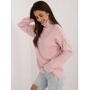 Wool Fashion Italia Megztinis-AT-SW-2342-1,35-šviesiai rožinis