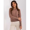 Wool Fashion Italia Megztinis-AT-SW-2342.46P-šviesiai rudas