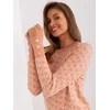 Wool Fashion Italia Megztinis-AT-SW-2342.46P-tamsiai rožinis