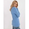 Wool Fashion Italia Megztinis-AT-SW-2343.88-mėlynas