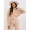 Wool Fashion Italia Megztinis-AT-SW-23445.00-smėlio spalvos