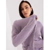 Wool Fashion Italia Megztinis-AT-SW-234501.00P-šviesiai violetinis