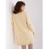 Wool Fashion Italia Megztinis-AT-SW-234502.38X šviesiai smėlio spalvos