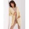 Wool Fashion Italia Megztinis-AT-SW-234502.38X šviesiai smėlio spalvos