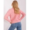 Wool Fashion Italia Megztinis-AT-SW-2346-2,99P-šviesiai rožinis