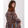 Wool Fashion Italia Megztinis-AT-SW-234701.34-tamsiai mėlynas