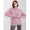 Wool Fashion Italia Megztinis-AT-SW-2348.07-šviesiai violetinis