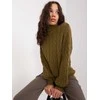 Wool Fashion Italia Megztinis-AT-SW-2348.88-khaki
