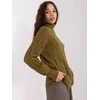 Wool Fashion Italia Megztinis-AT-SW-2348.88-khaki