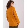 Wool Fashion Italia Megztinis-AT-SW-2348.93-tamsiai geltonas