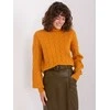 Wool Fashion Italia Megztinis-AT-SW-2348.93-tamsiai geltonas