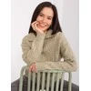 Wool Fashion Italia Megztinis-AT-SW-2349-2,27-khaki