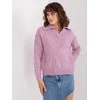 Wool Fashion Italia Megztinis-AT-SW-2349-2,96-šviesiai violetinis