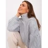 Wool Fashion Italia Megztinis-AT-SW-2350.91P-pilkas
