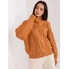 Wool Fashion Italia Megztinis-AT-SW-2350.91P-šviesiai rudas