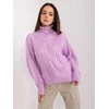 Wool Fashion Italia Megztinis-AT-SW-2350.91P-šviesiai violetinis