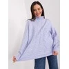 Wool Fashion Italia Megztinis - AT-SW-2355-2.12P - šviesiai violetinis