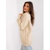 Wool Fashion Italia Megztinis-AT-SW-2355-2.12P-smėlio spalvos