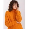 Wool Fashion Italia Megztinis-AT-SW-2355-2.19P-šviesiai oranžinis