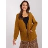 Wool Fashion Italia Megztinis-AT-SW-2358.31-tamsiai geltonas