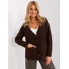Wool Fashion Italia Megztinis-AT-SW-2358.31-tamsiai rudas