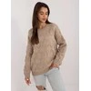 Wool Fashion Italia Megztinis-AT-SW-2361.61-smėlio spalvos
