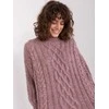 Wool Fashion Italia Megztinis-AT-SW-2363-2,30-violetinė