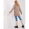 Wool Fashion Italia Megztinis-AT-SW-2367-1.35P-tamsiai smėlio spalvos